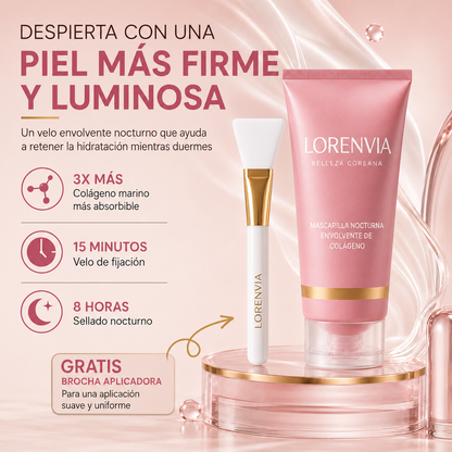 Mascarilla Nocturna de Colágeno