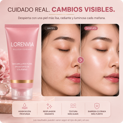 Mascarilla Nocturna de Colágeno
