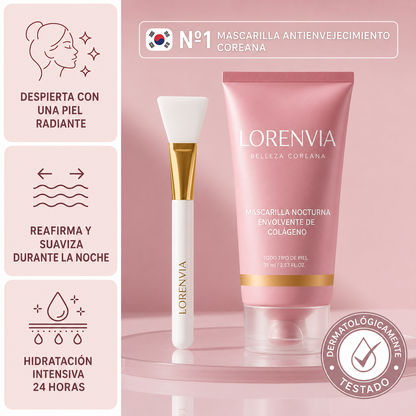 Mascarilla Nocturna de Colágeno